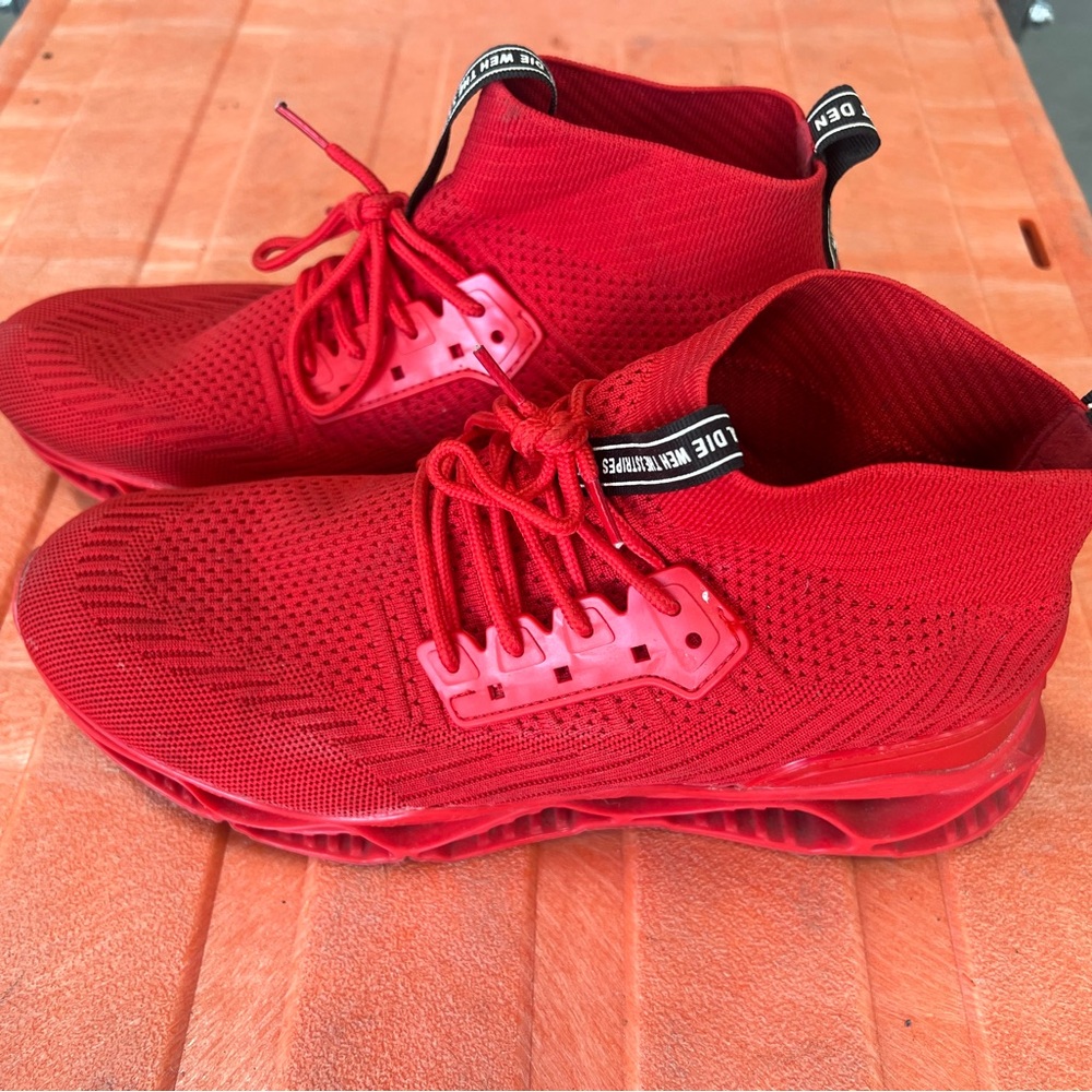 adidas Red Athletic Shoes